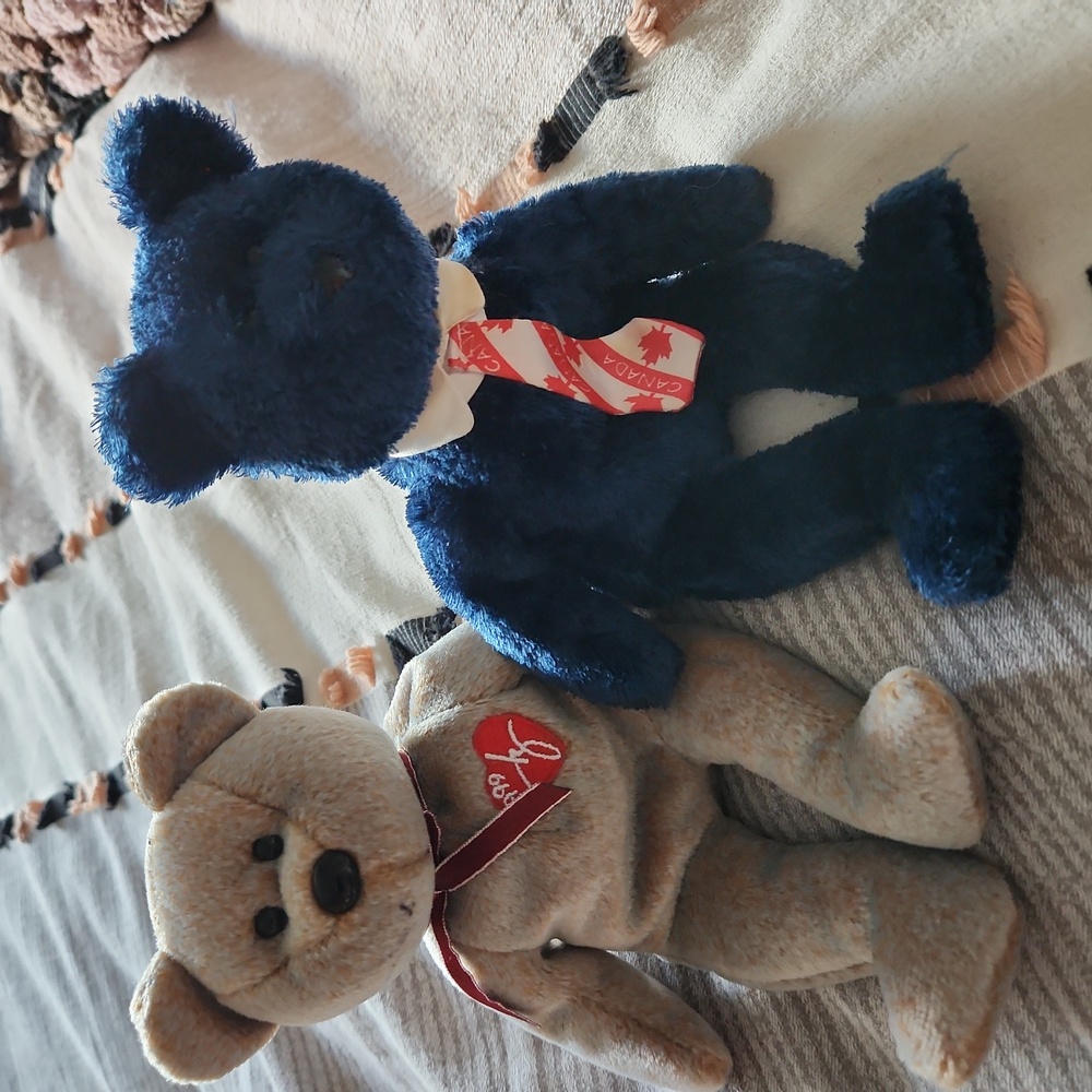 Ty Multicolor Stuffed Bear Collection - Picture 6 of 6